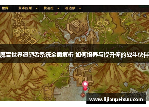 魔兽世界追随者系统全面解析 如何培养与提升你的战斗伙伴